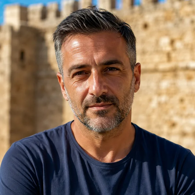 Manolis Fragkiadakis, Licensed Crete guide, Rethymno old town